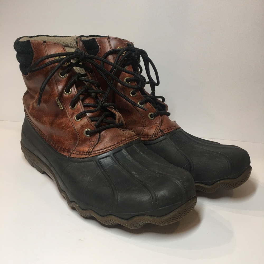 Sperry Leather Boots Sz 9.5